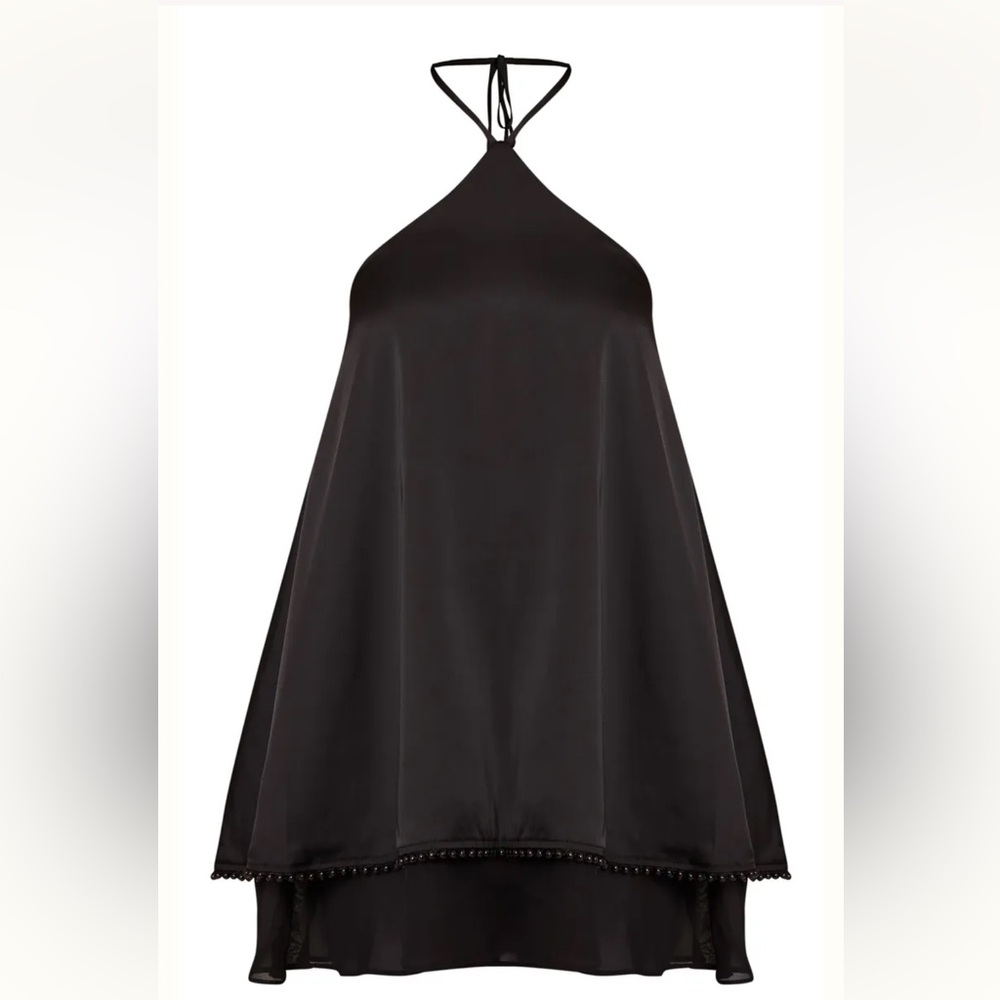 PrettyLittleThing Black Strapless Dress - Picture 5 of 5